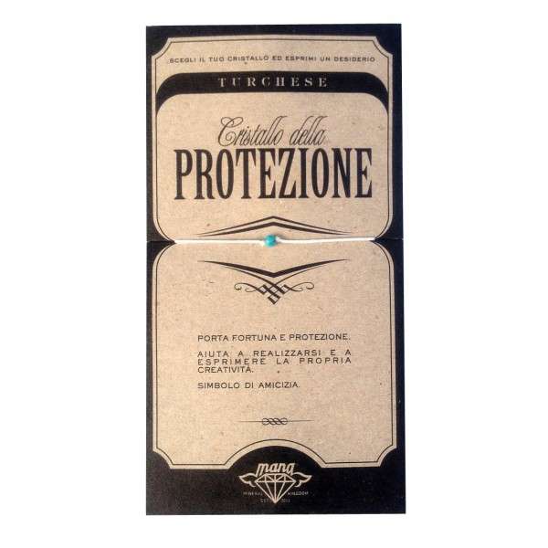 Mana Turchese/protezione - 5pcs (MANAITAC02)  JEWELRY