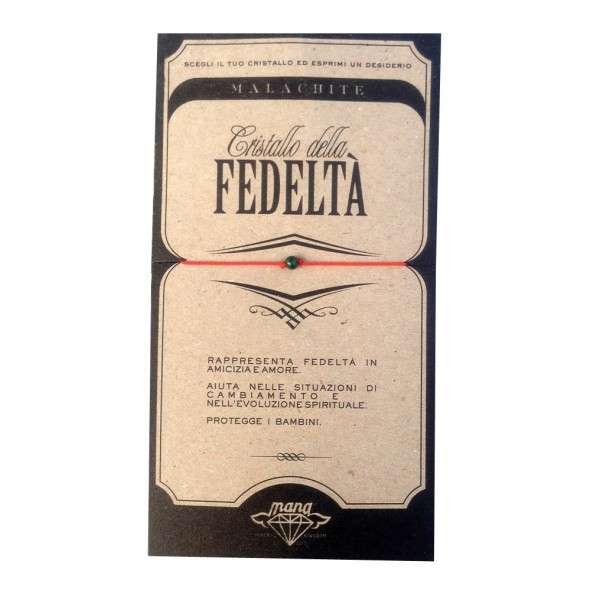 MANA MALACHITE/FEDELTÃ - 5pcs (MANAITAC05)