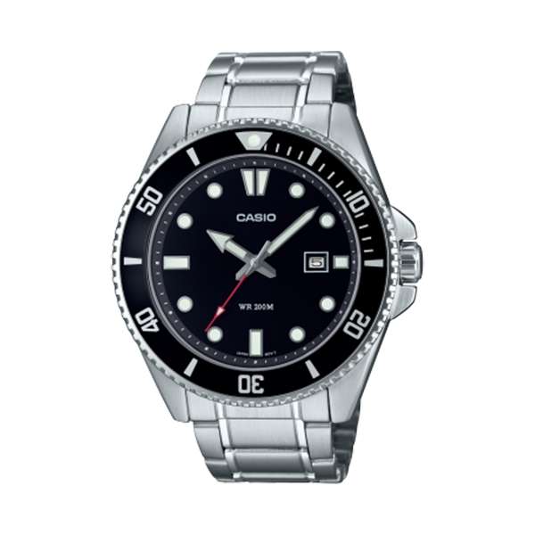 CASIO SPORT DIVER DATE 200M - BLACK (MDV-107D-1A1VEF)