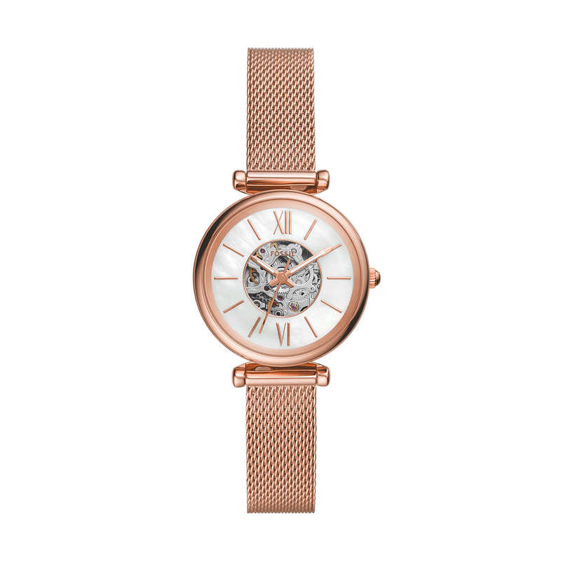 Fossil Carlie Mechanical Automatic Womens Watch (ME3188)