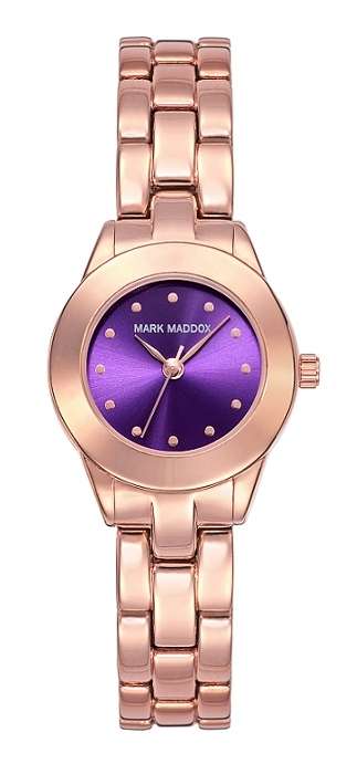 Mark Maddox Women's Watch (mf0008-97)-pink gold