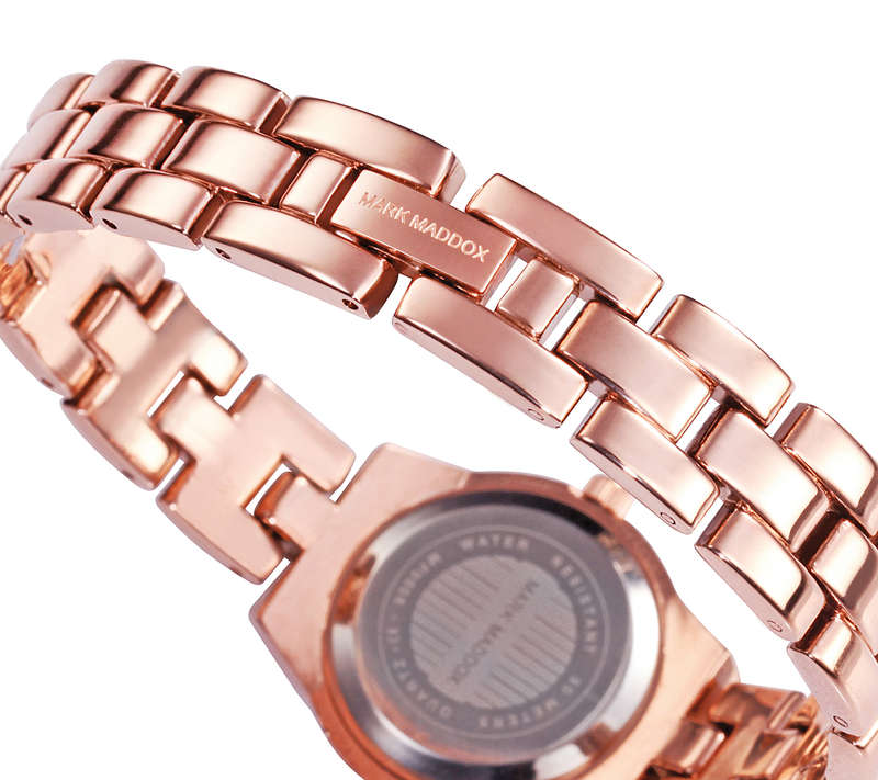 Mark Maddox Women's Watch (mf0008-97)-pink gold
