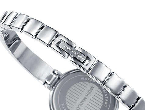 Mark Maddox Womens Watch (Mf0010-07)-Trendy Silver