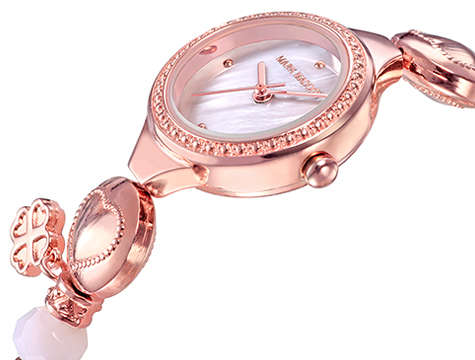 Mark Maddox Womens Watch (mf0011-07)-pink gold