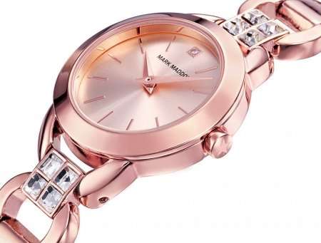 Mark Maddox Unisex Watch (Mf2001-97)-Pink Gold