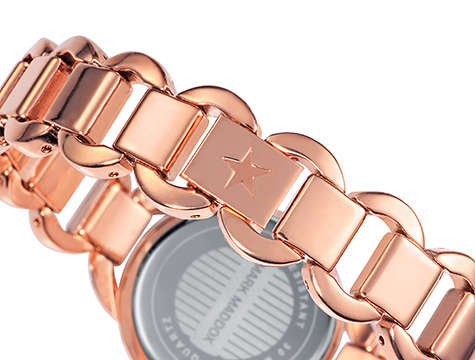 Mark Maddox Unisex Watch (Mf2001-97)-Pink Gold