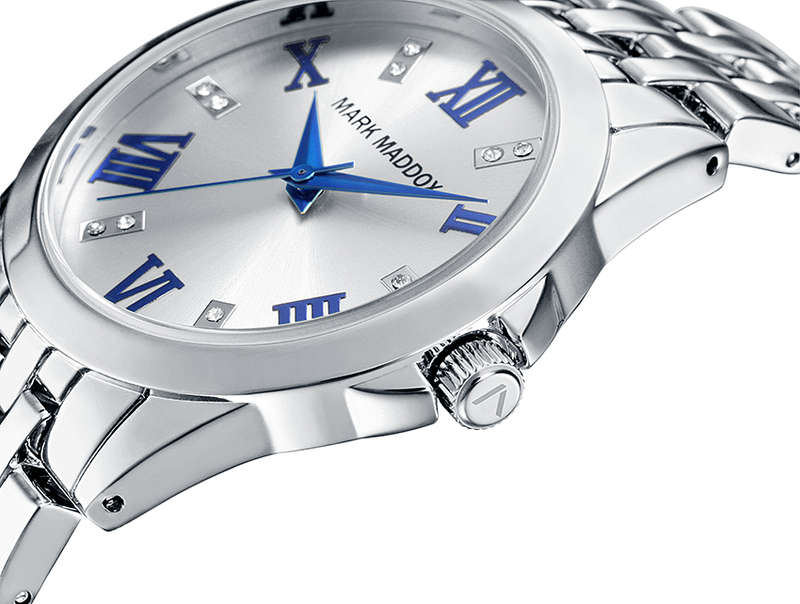Mark Maddox Womens Watch (mm2002-13)-trendy silver