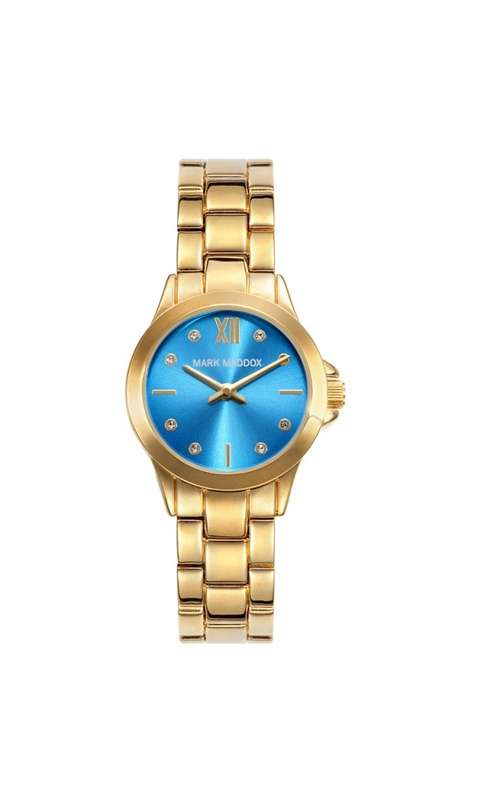 Mark Maddox Women's Watch (mm3027-87)-golden chic