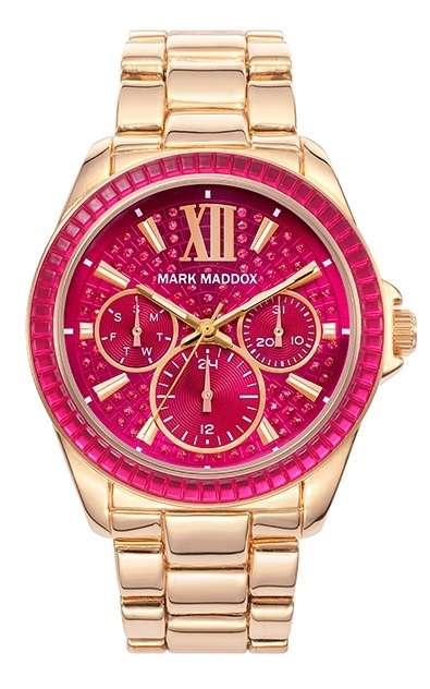 Mark Maddox Womens Watch (mm6013-93)-golden chic