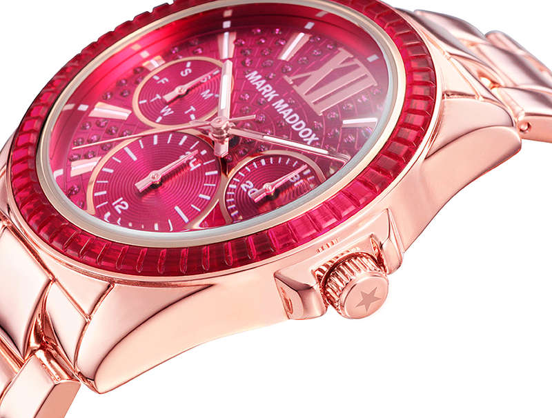 Mark Maddox Womens Watch (mm6013-93)-golden chic