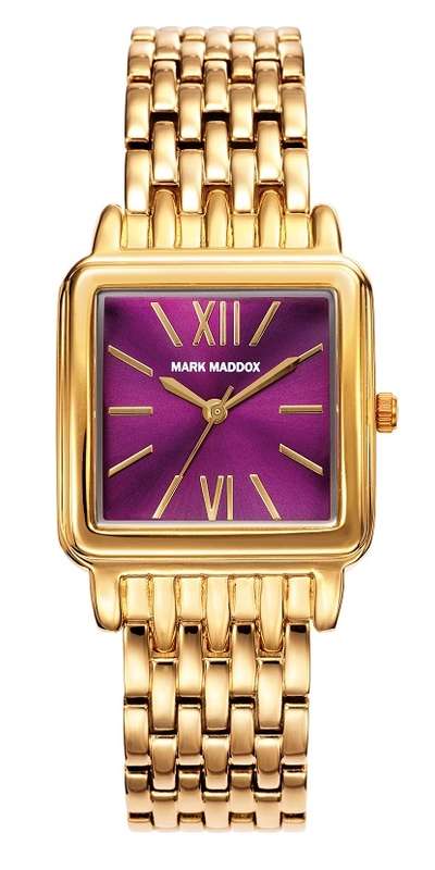 Mark Maddox Women's Watch (mm7006-25)-golden chic