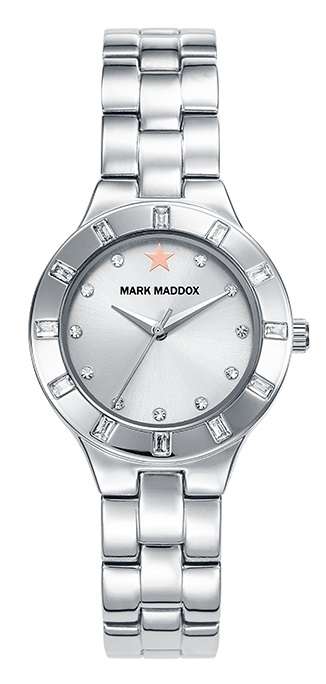 Mark Maddox Unisex Watch (Mm7010-17)-Trendy Silver