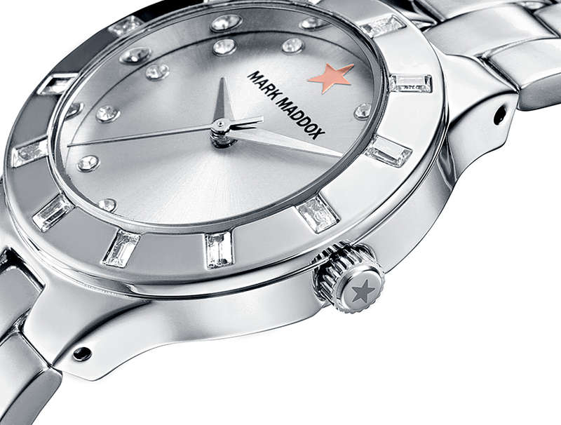 Mark Maddox Unisex Watch (Mm7010-17)-Trendy Silver