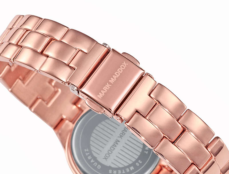 Mark Maddox Women's Watch (mm7010-97)-pink gold