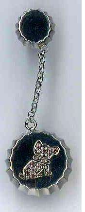 AMBROSINI JEWELS - ORECCHINI ARGENTO 925Â° tappo finitura bianca con pietre cane (OTA 01 02 PT)
