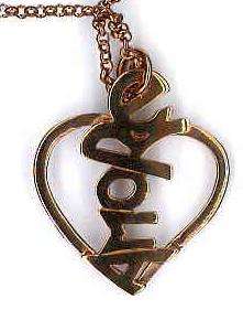 AMBROSINI JEWELS - PENDENTE ARGENTO 925Â° cuore finitura lucida rosÃ© (PC 02 12 04)