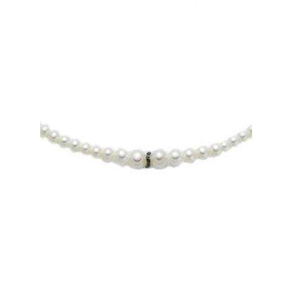 Miluna Ladies pearl Necklace (pcl2222bn)