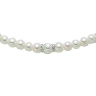 Miluna Ladies pearl Necklace (pcl3084)