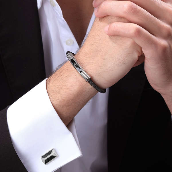 Police Jewels Men's Bracelet (peagb0001102)