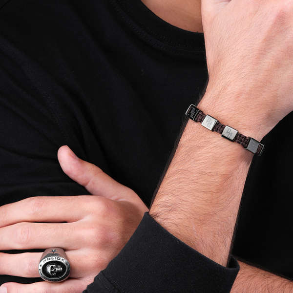 Police Jewels Men's Bracelet (PEAGB0001207)