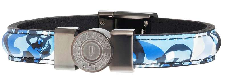 Police Jewels Shooter (PJ.25556BLU_03-L)  JEWELRY