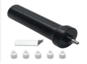 Utensile a pompa per far saltare i vetri a orologi tipo DW - Pump tool for popping glasses on DW-...