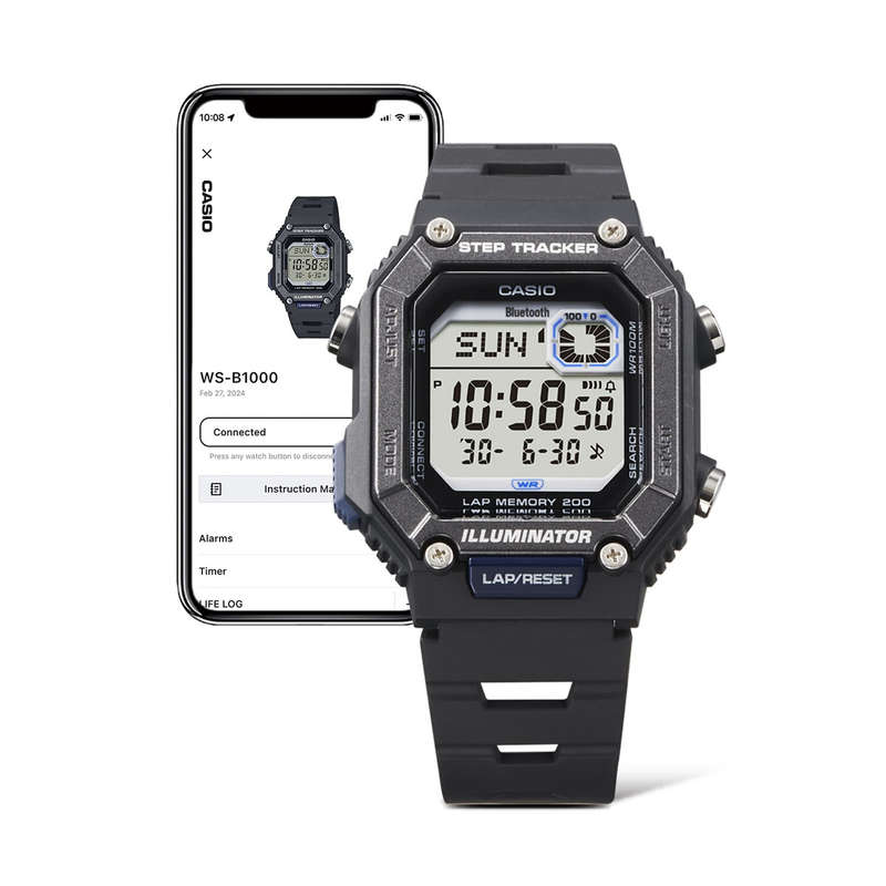 CASIO EU WATCHES WS-B1000-1AVEF (WS-B1000-1AVEF)