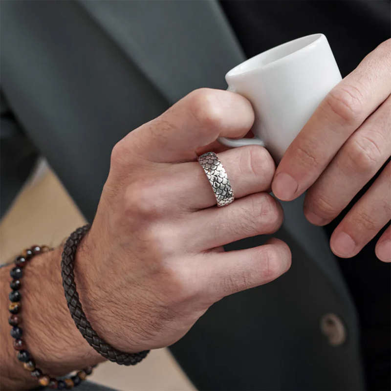 Albert M. Jewels Men's Ring (WSOX00079-S-26)
