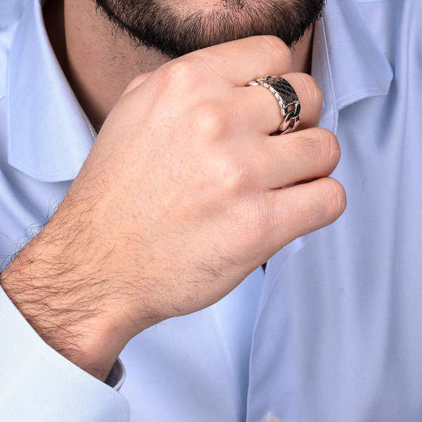 Albert M. Jewels Men's Ring (WSOX00167-S-26)
