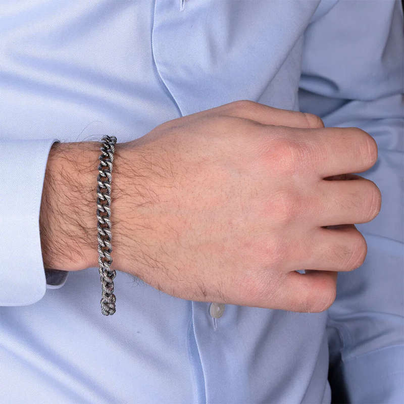 Albert M. Jewels Men's Bracelet (WSOX00175-S-19CM)
