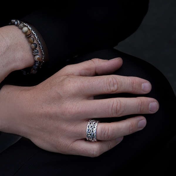 Albert M. Jewels Men's Ring (WSOX00396-S-26)