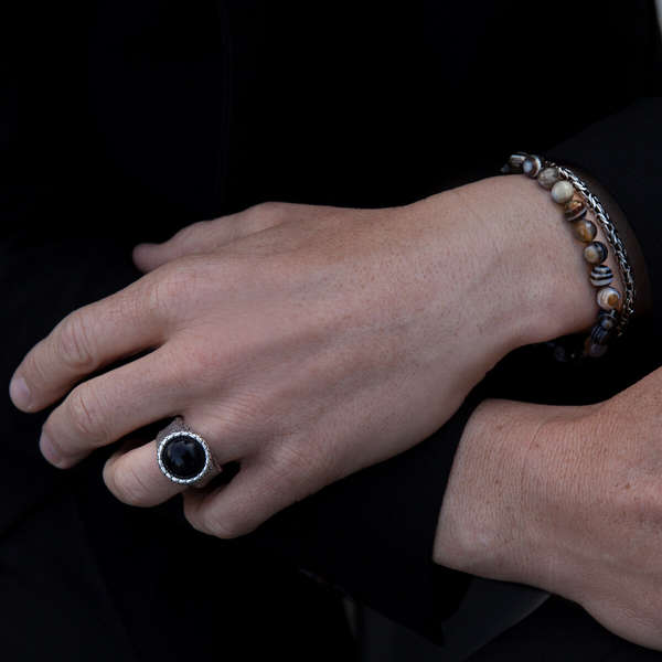 Albert M. Jewels Men's Ring (WSOX00456-BOM-22)