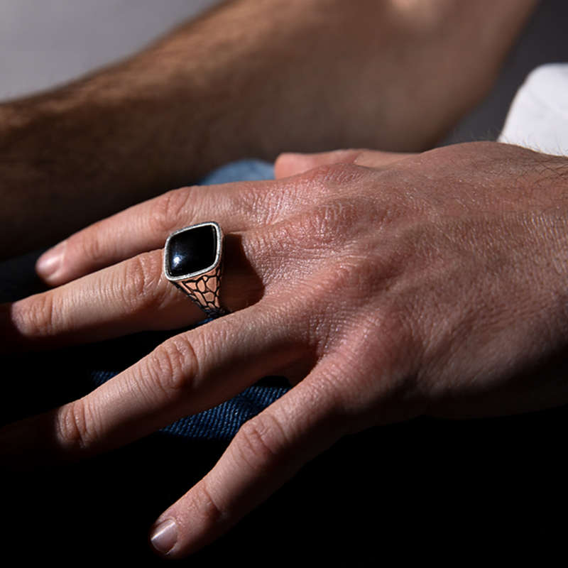 Albert M. Jewels Men's Ring (WSOX00575-BO-22)