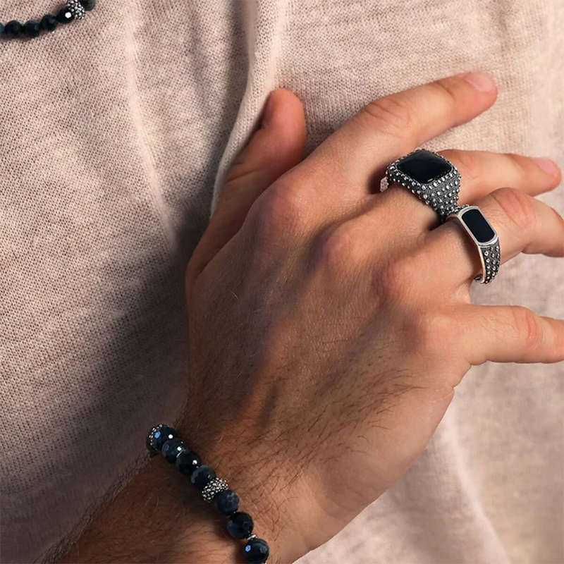 Albert M. Jewels Men's Ring (WSOX00595-TIG-24)