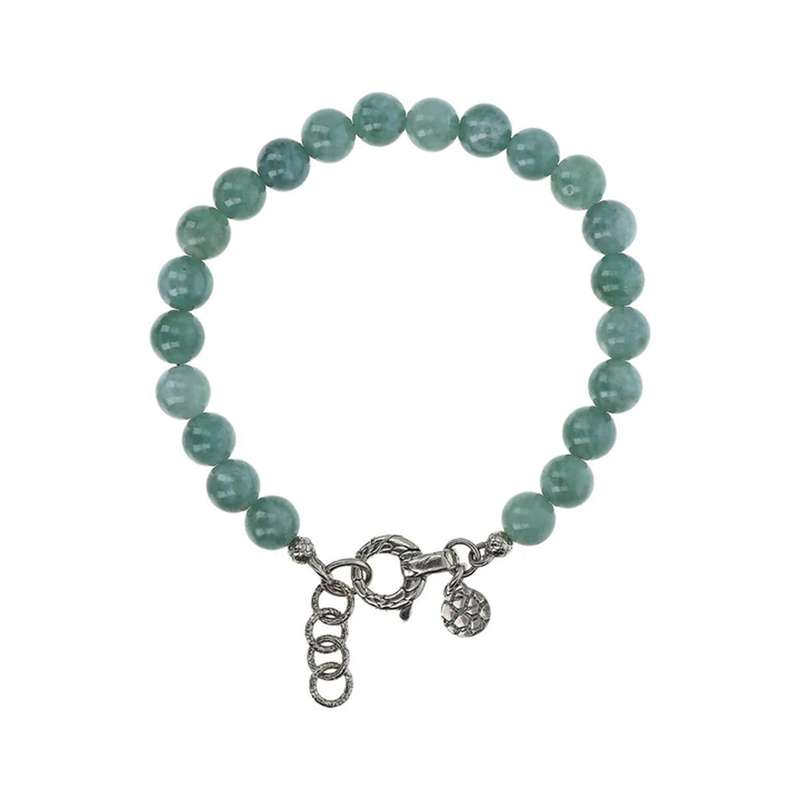 Albert M. Jewels Men's Bracelet (WSOX00616-BRMJADE)