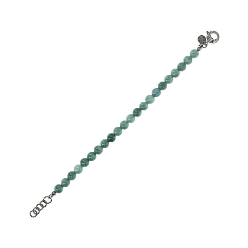 Albert M. Jewels Men's Bracelet (WSOX00616-BRMJADE)