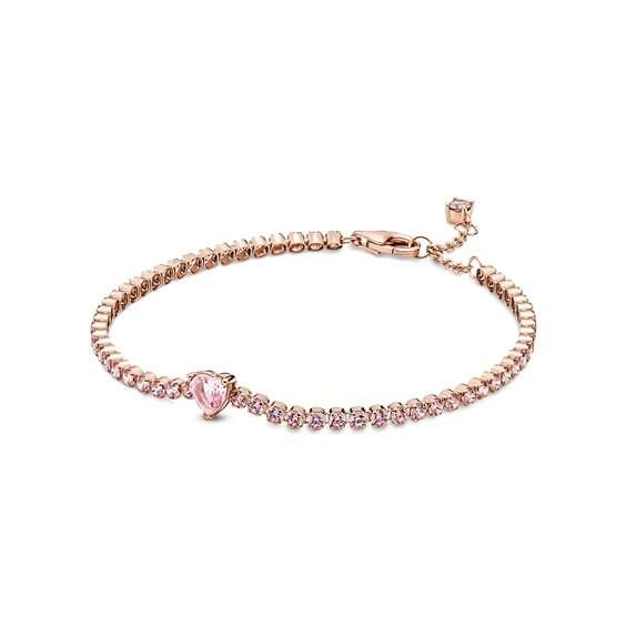 PANDORA JEWELS SPARKLING HEART TENNIS - Size 20 (580041C01-20)