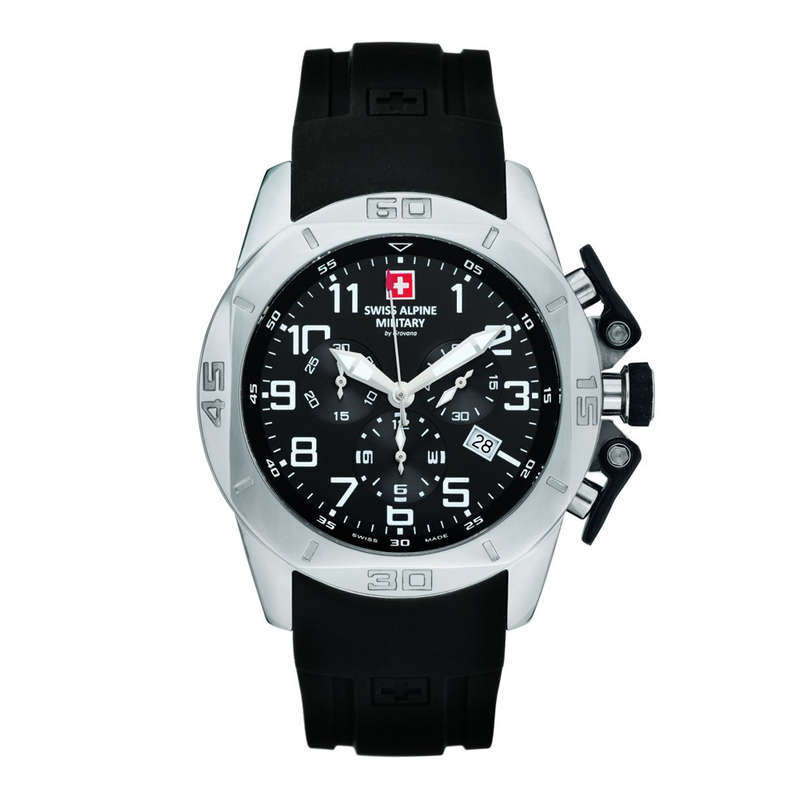 Swiss Alpine Military 7063.9837SAM Mens Watch Chronograph