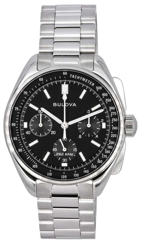 Bulova Lunar Pilot Archive Series Special Edition Chronograph Black Dial Quartz 96K111 Men's Watc...