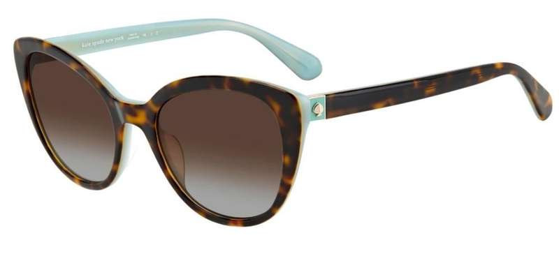 Kate Spade Eyewear Sunglasses for Women (AMBERLEE_S_086-LA_55)