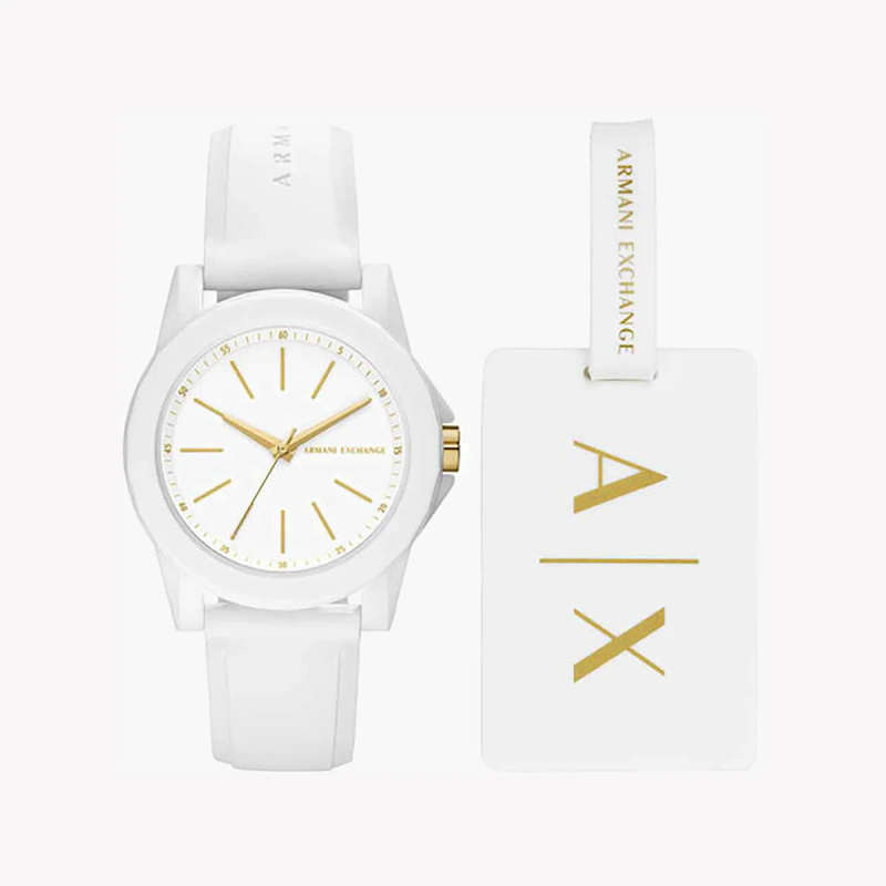 A|X Armani Exchange Men's Watch and Bracelet Jewellery Set (AX7126SET)