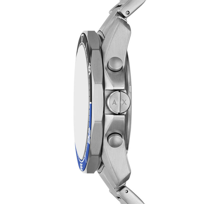 A|X Armani Exchange Men's Watch and Necklace Jewellery Set (AX7166SET)