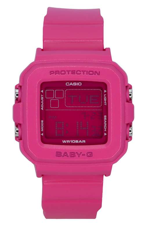 Casio Baby-G Plus Digital 30th Anniversary Pink Resin Strap Quartz BGD-10K-4 100M Women's Watch W...