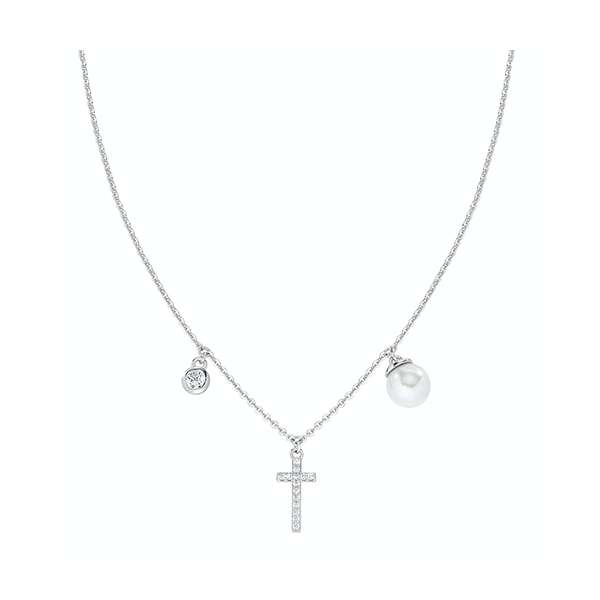 Alisia Jewels Ladies Necklace (CLCRPEBBZ)