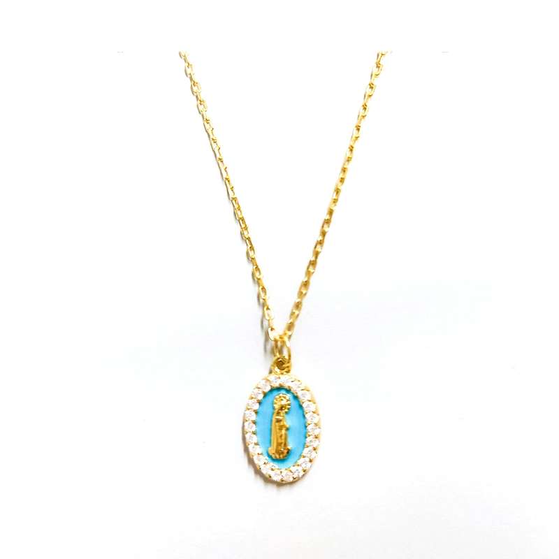 Amen Jewels Women's Necklace (CLMISMGPEF)