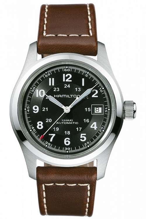 Hamilton Men's Watch (H70455533) - Khaki Field Automatic