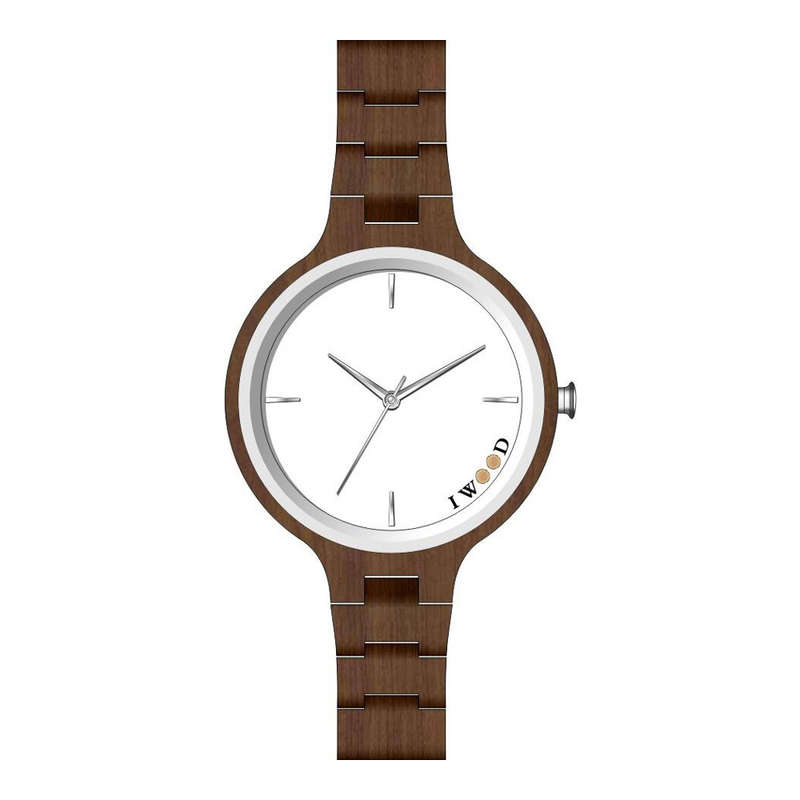 Iwood Real Wood Ladies Watch IW18442003