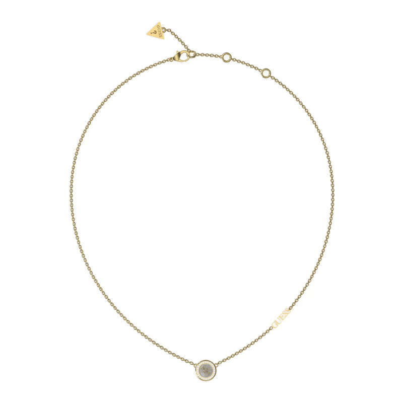 Guess Ladies Necklace JUBN03119JWYGWHTU