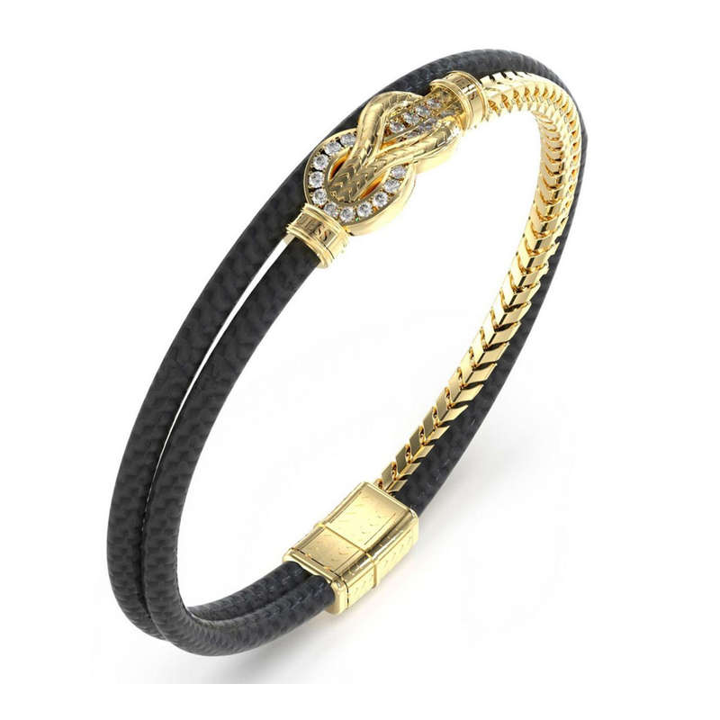 Guess Mens Bracelet JUMB05029JWYGBKL