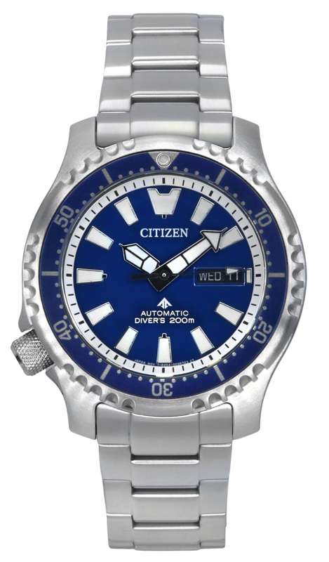 Citizen Promaster Marine Limited Edition Blue Dial Automatic Diver's NY0161-63L 200M Men's Watch ...